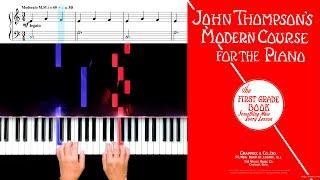5. Cisnes en el Lago (Swans on the Lake) - John Thompson's Modern Course for the Piano 1st Grade