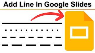 How to Add Line in Google Slides