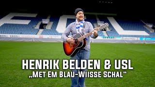 HENRIK BELDEN & USL - Met em blau-wiisse Schal