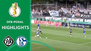 A hard-fought win! | VfR Aalen vs. FC Schalke 04 0-2 | Highlights | DFB-Pokal First Round