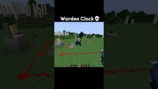Minecraft Warden Clock 
