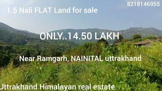 1.5 Nali Land for sale Near Nathuwakhan Ramgarh, Nainital Uttarakhand....