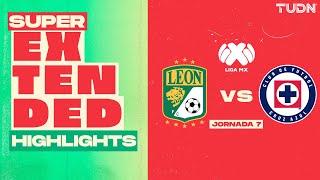 SUPER EXTENDED HIGHLIGHTS | León vs Cruz Azul | Liga Mx -Apertura 2024 - Jornada 7 | TUDN