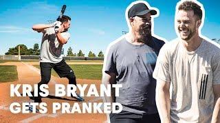 Baseball Star Kris Bryant Gets Pranked by Hall of Famer Greg Maddux