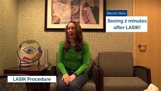 Becca Shares Her Story and Experience of Getting LASIK at Chu Vision Institute!