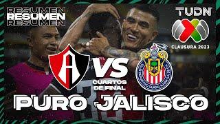 Resumen y goles | Atlas vs Chivas | CL2023 - 4tos | TUDN