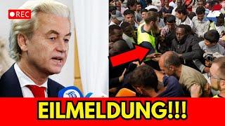 EILMELDUNG: Geert Wilders fordert Notstand – Migrantenkrise in den Niederlanden außer Kontrolle!!!