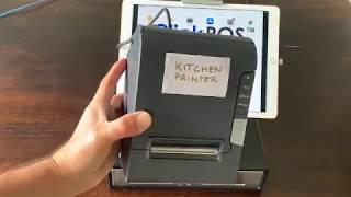 Connecting a Network Printer to ClickPOS App.