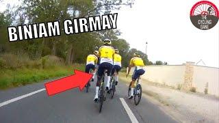 Biniam Girmay and Intermache Wanty RECOVERY RIDE Tour de France 2024