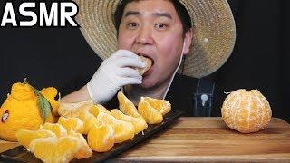 FRUIT ASMR MUKBANG "HALLABONG" EATING SOUNDS  한라봉 먹방 이팅사운드