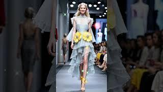Flawless AI Model in Curves and Color | Glam Style 2025 #shorts #dress #aiartmodellookbook #couture