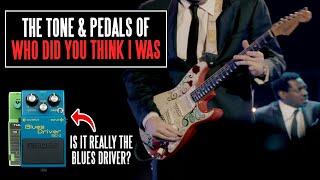 The Real Pedal Mayer Uses For Who Did You Think I Was (and a deep dive into the tone)