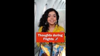 Thoughts during Flights ️ #Shorts #WonderMunna #comedy #flight