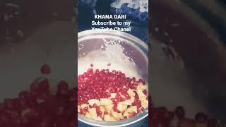 creamy fruit chat assan recipe easy way to make delicious cream chat at home