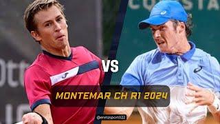 Montemar Challenger 2024 R1: Kimmer Coppejans [PR] vs. Vilius Gaubas Extended Highlights