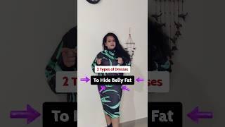 2 Dresses to Hide That Belly Must Watch  #fashion #trending #shorts #hacks