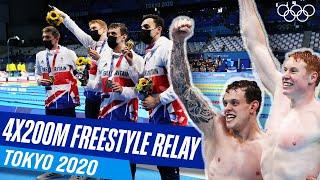 FULL Men's 4x200m Freestyle Relay Final  | Tokyo 2020 Replays ‍️