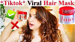 I TRIED THE VIRAL JAPANESE HAIR MASK | Shiseido Fino Premium Touch Hair Mask