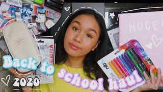 back to school haul 2020 // six-form essentials // cute stationary 