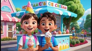 The Ice Cream Bridge Melts Away | Fun Nursery Rhyme for Kids | Sing-Along Song