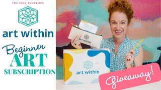 *NEW BOX* Art Within - Kids Activity & Art Box | Voted Best Kid's Box by my Kiddos | GIVEAWAY