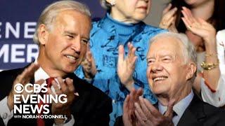 Living presidents pay tribute to Jimmy Carter