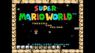 Super Mario World - Treecks van Veluwe (ROM hack) - World 1 (Tool-Assisted)