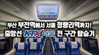 또 하나의 서울~부산 간 KTX 노선의 탄생! 중앙선 KTX 완전 개통! / 중앙선 KTX-이음 개통 첫날 첫차 탑승기