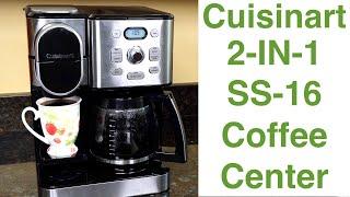 Cuisinart Coffee Center 2-in-1 Coffeemaker Review and Demo