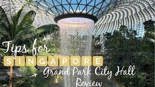 Singapore - How to use MRT and review of Grand Park City Hall with Club Lounge - October 24