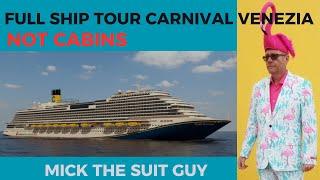 Carnival Venezia Full Ship Tour (Not Cabins)