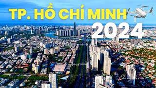 FLYCAM VIDEO | TP. HỒ CHÍ MINH 2024 | CỬA NGÕ PHÍA ĐÔNG VÀ TRUNG TÂM VỀ ĐÊM