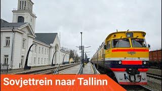 Per SOVJETTREIN van RIGA naar TALLINN   #BartVlog