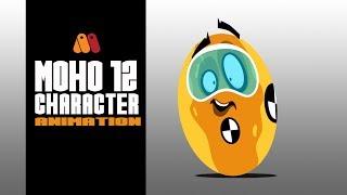 Moho 12 Character Animation part 1