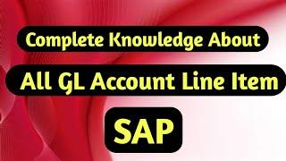 GL Account Line Item in SAP | How Display GL | how to ledger | SAP | GL | SAP course | FBL3N | FBL5N