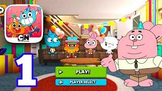 Gumball's Amazing Party Game Gameplay Walkthrough Part 1 (Android, iOS)