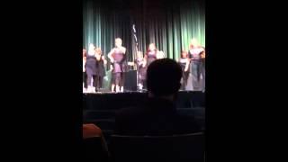 Glee club singing Mambo Italiano