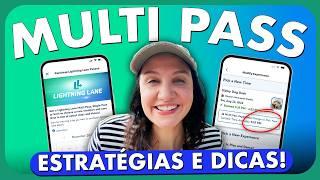 COMO APROVEITAR MAIS O MULTI PASS NOS PARQUES DA DISNEY! | TUDO SOBRE AS FILAS RÁPIDAS DA DISNEY