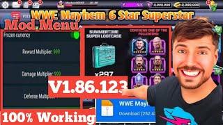 WWE Mayhem Mod Apk v1.86.123| WWE Mayhem Unlimited 6 Star Superstar Lootcase v1.86.123 | WWE Mayhem