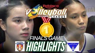 BACOLOD TT(BTT) vs นาคอร์นอนธาบูรี วอลเลย์บอล คลับ(NVC) - Finals Game Highlights| Rebisco Volleyball