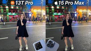 Xiaomi 13T Pro VS iPhone 15 Pro Max Camera Test Comparison