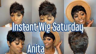 #4 INSTANT WIG SATURDAY - AUNTIE "ANITA" CAME TO SLAY - SENSATIONNEL INSTANT FASHION WIG