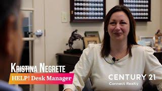 What does Kristina Negrete do at Century 21 Connect Realty, and why? | Century 21 Connect Realty