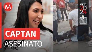 Nuevo video del asesinato de Gisela Gaytán en Celaya