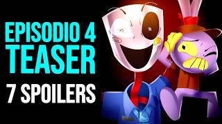 DIGITAL CIRCUS EPISODIO 4: 7 SPOILERS del PRIMER TEASER