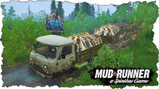 ПОЕХАЛ В ЛЕС ЗА ДРОВА ДЛЯ БАБУШКИ! РП в SPINTIRES MUDRUNNER