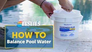 How to Balance Pool Water | Leslie's