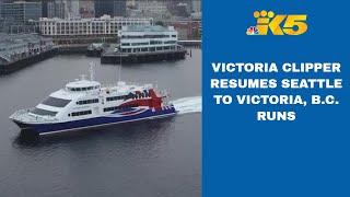 Victoria Clipper runs again for the first time in 18 months