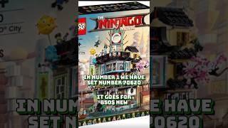 top 3 most EXPENSIVE ninjago sets! (The last one will shock you )