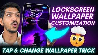 Tap to Change iPhone Lockscreen Wallpaper - Latest Customization Trick - BET You Don't Know! 